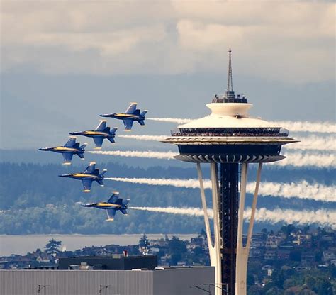 blue angels seattle today.